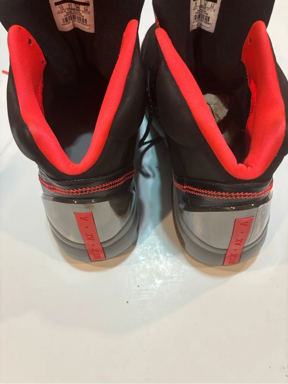 Size 12 - Jordan Flight Remix / Black-Infrared 23-Cool Grey / 679680-020